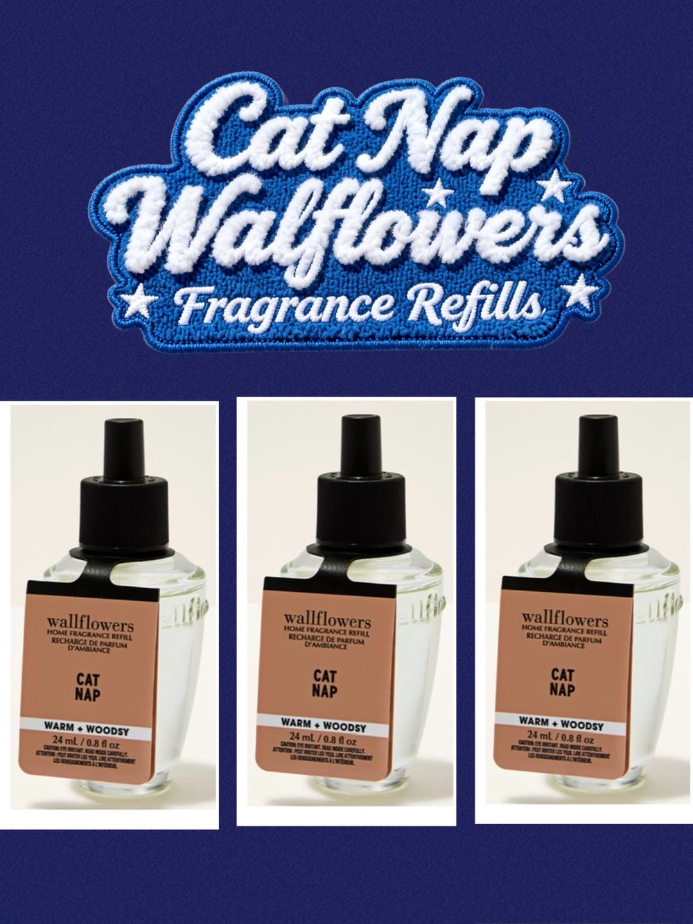 Bath And Body Works CAT NAP Wallflowers Fragrance Refills